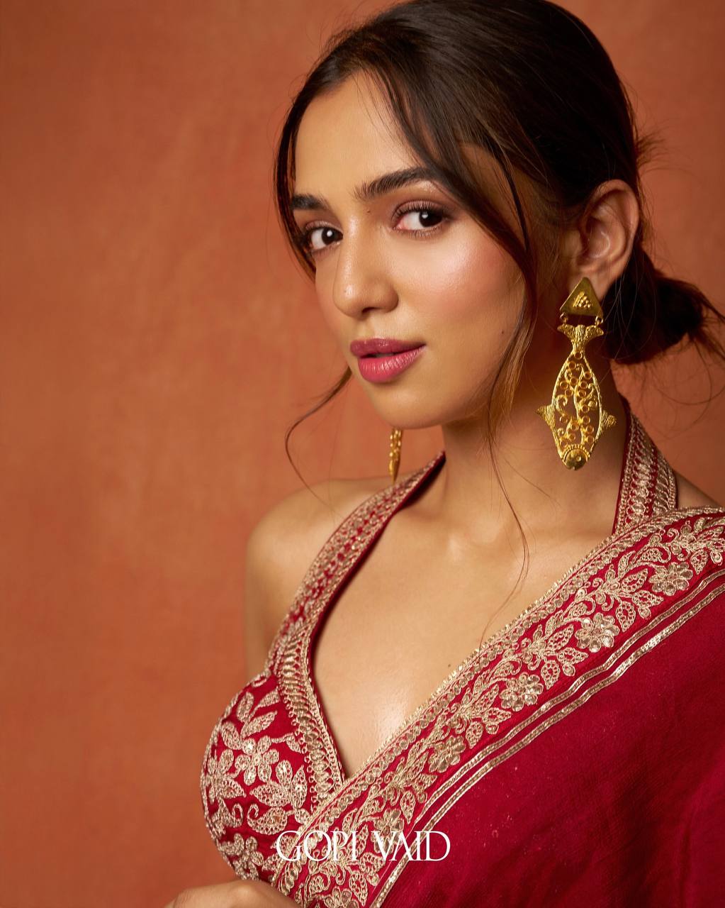Dark Pink Rangoli Silk Beautiful Sequence Embroidery Work Saree