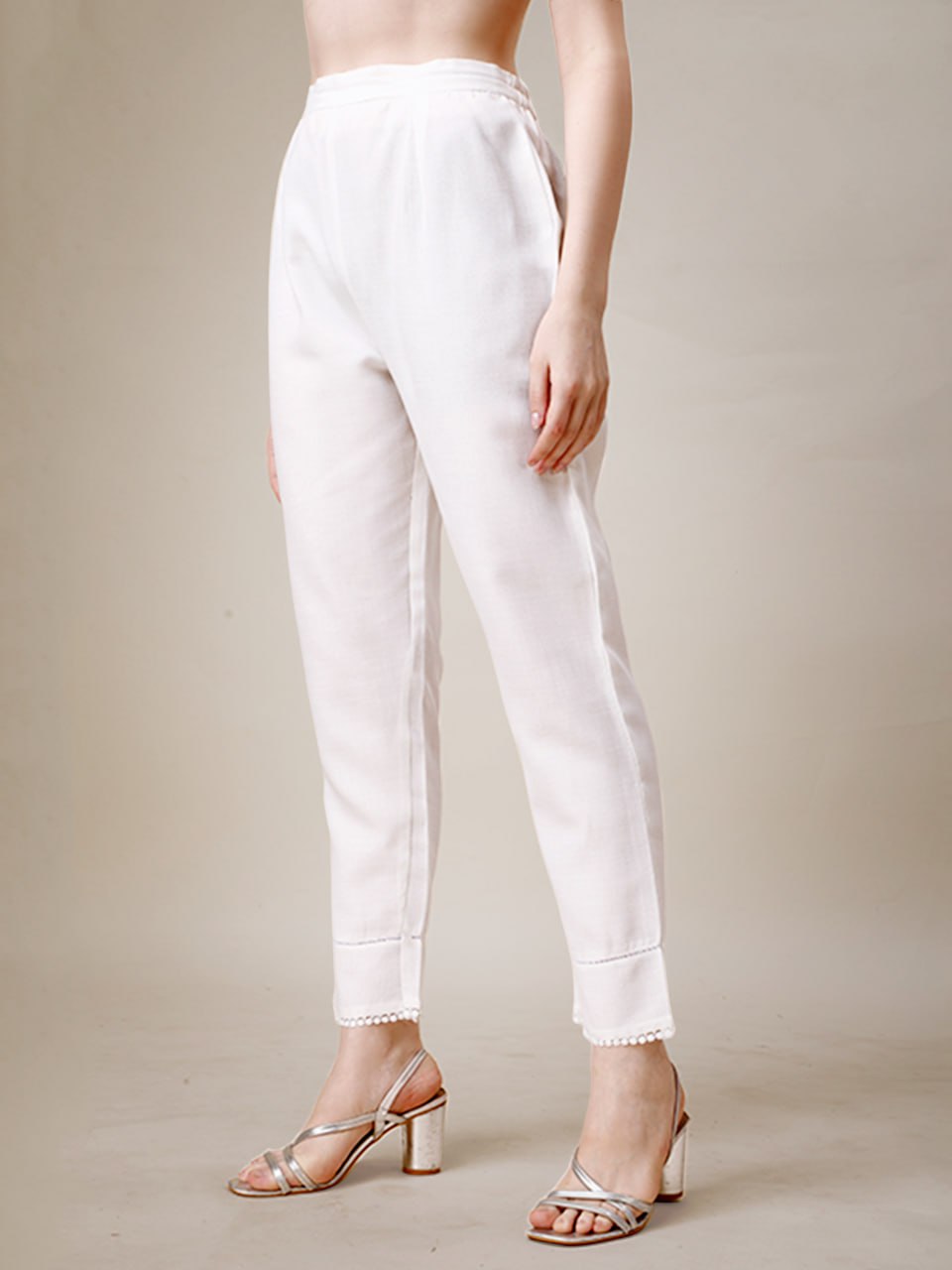 Black Color Cotton Magic Slub with Embroidery & Sequence Work Kurti and Pant