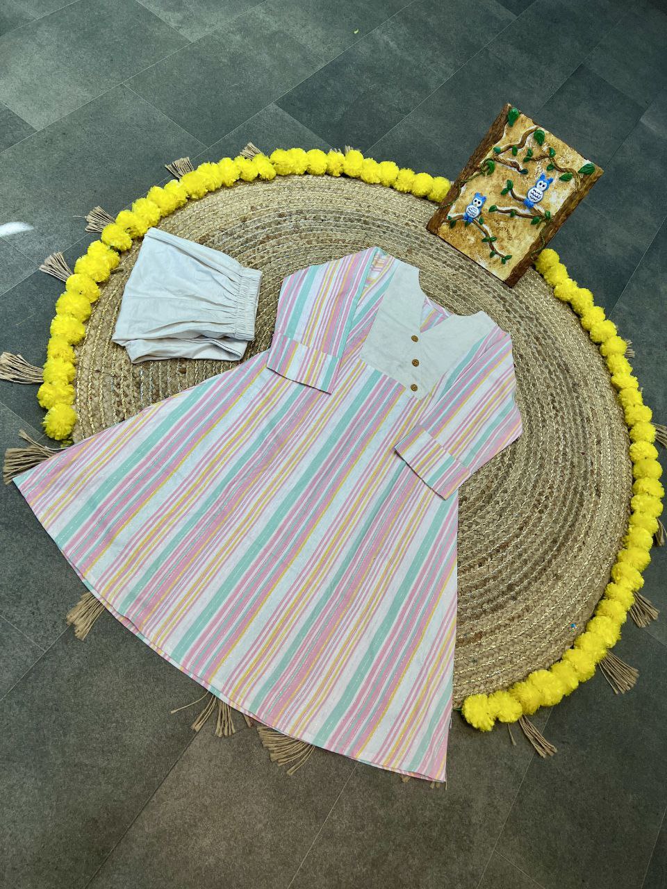 Designer Heavy Cotton Lining Kurti Pant