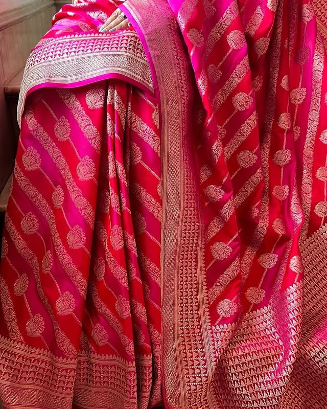 Wedding Wear Traditional Banarasi Soft Silk Saree