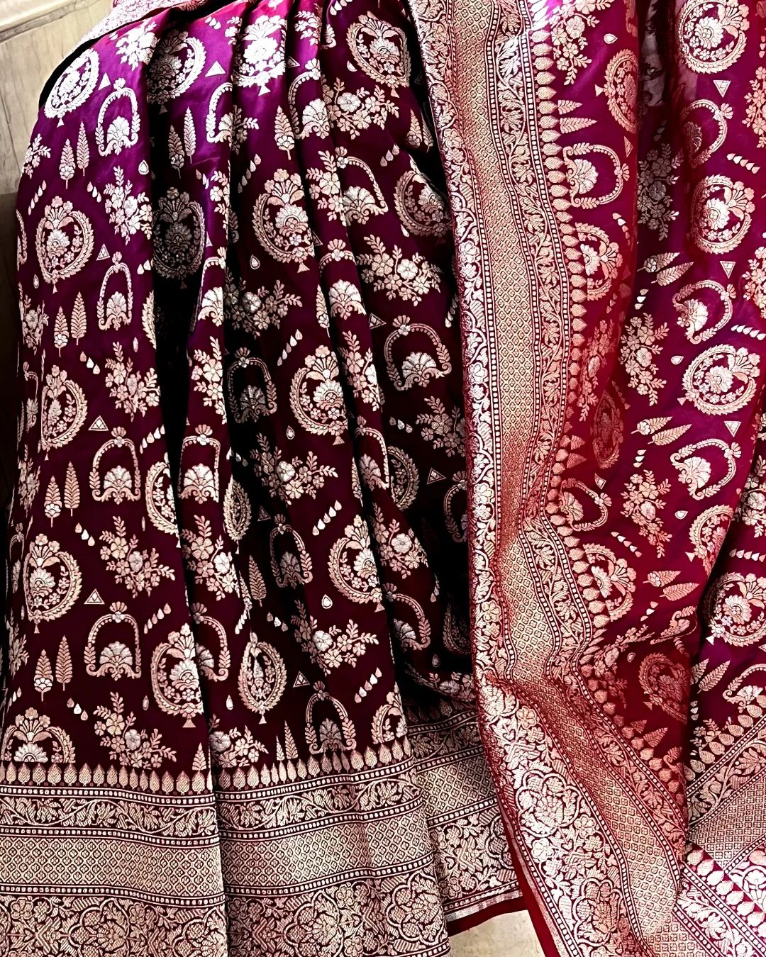 Wedding Wear Traditional Banarasi Soft Silk Saree