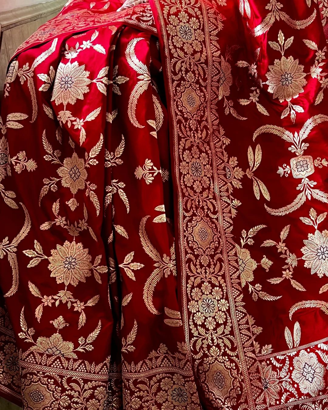Wedding Wear Traditional Banarasi Soft Silk Saree