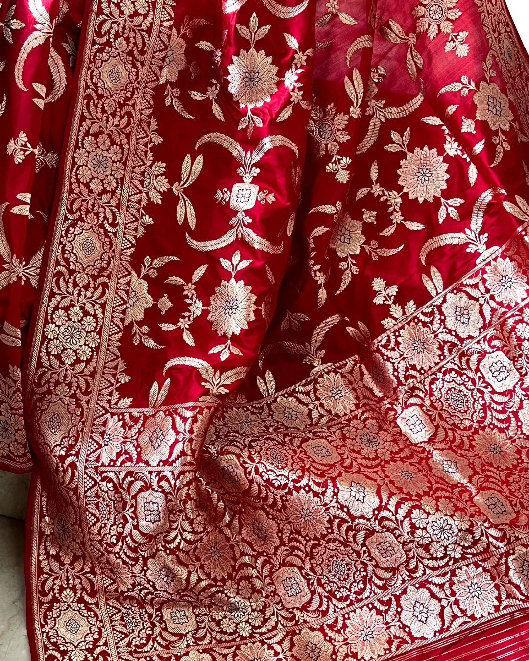 Wedding Wear Traditional Banarasi Soft Silk Saree