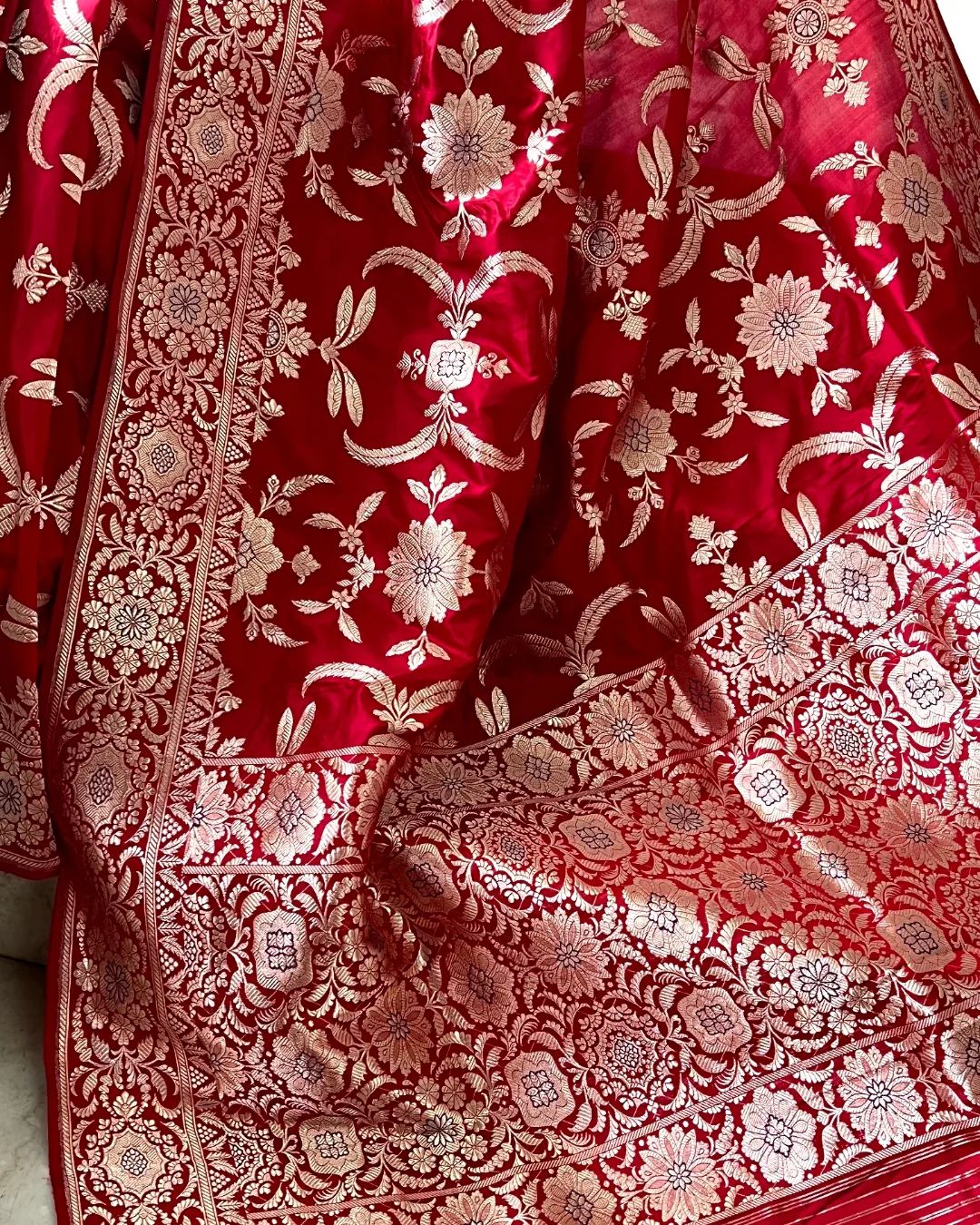 Wedding Wear Traditional Banarasi Soft Silk Saree