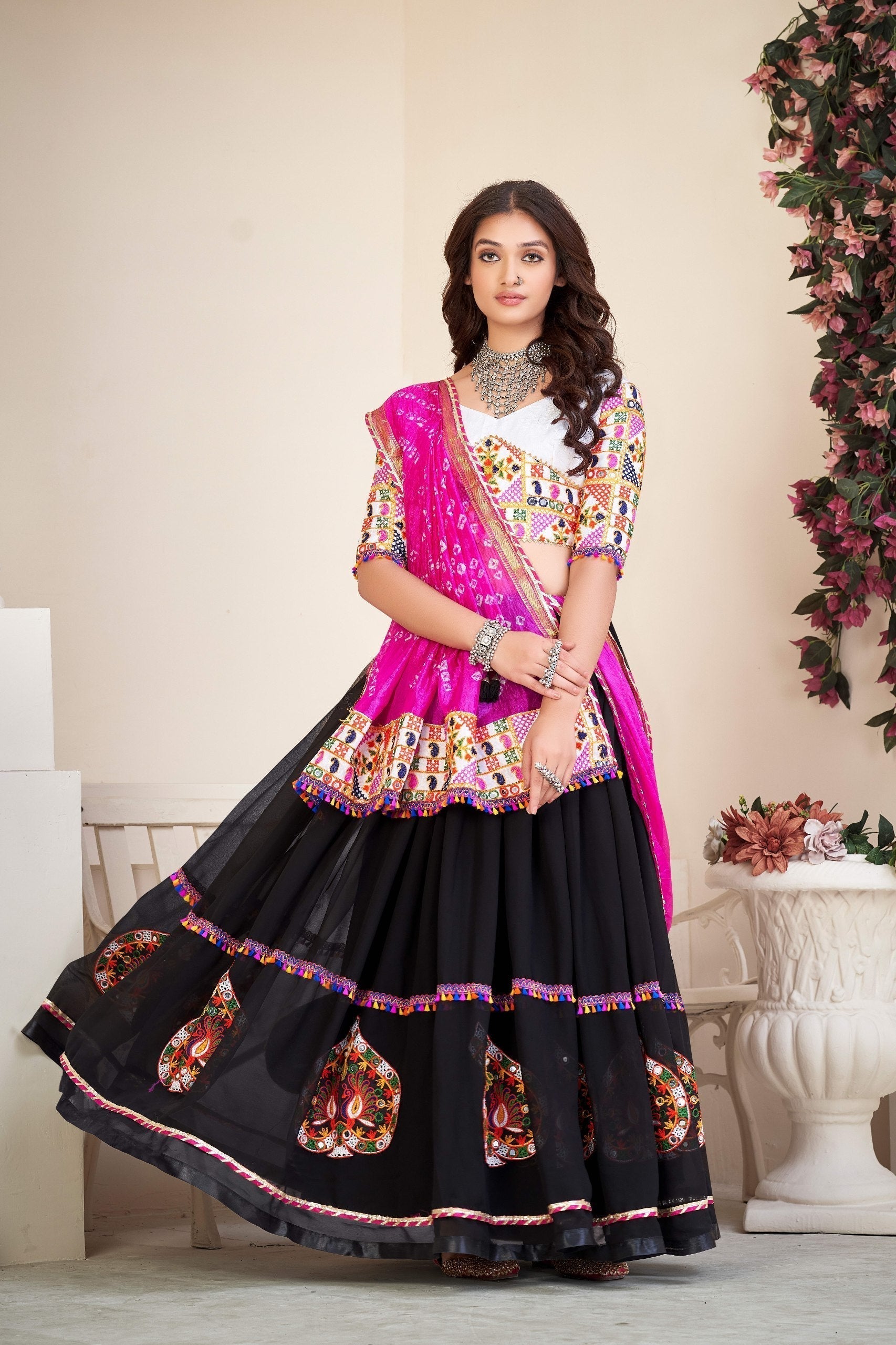 navratri outfit ideas 2026 chaniya choli for garba - The Beauty Queen