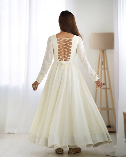 Dark Rani Vichitra Silk Festivities And Weddings Anarkali Salwar Suit