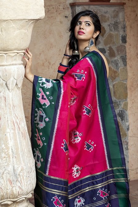 Party Wear Exclusive Pink Color Weaving Work SareeParty Wear Exclusive Pink Color Weaving Work Saree