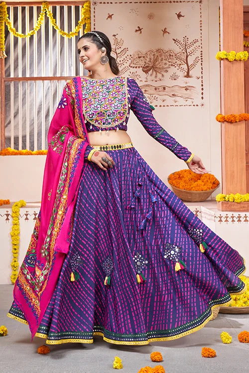 Blue Exclusive New Navratri Chaniya Choli Collection