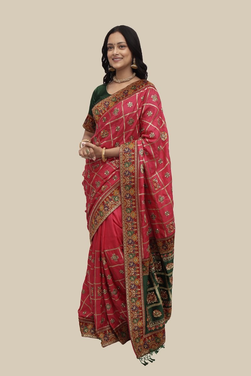 New Launching Soft Silk Patola Saree