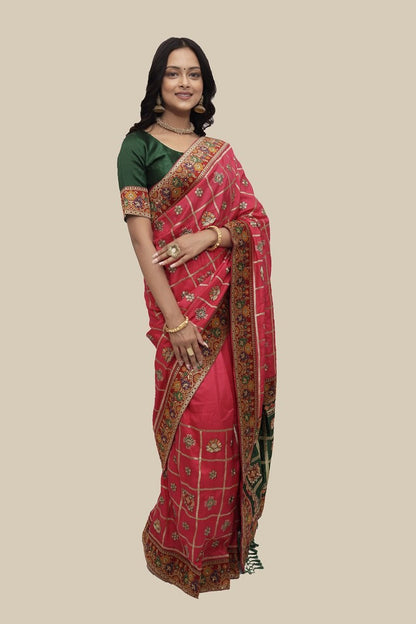 New Launching Soft Silk Patola Saree