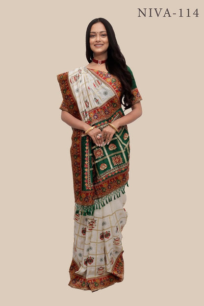 New Launching Soft Silk Patola Saree