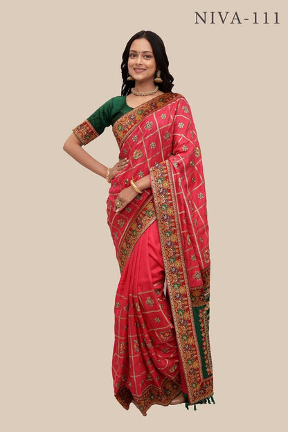 New Launching Soft Silk Patola Saree