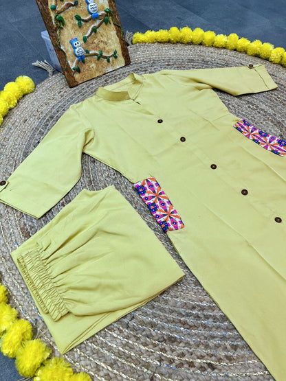 Designer Heavy Malai Crepe Kurti Pant