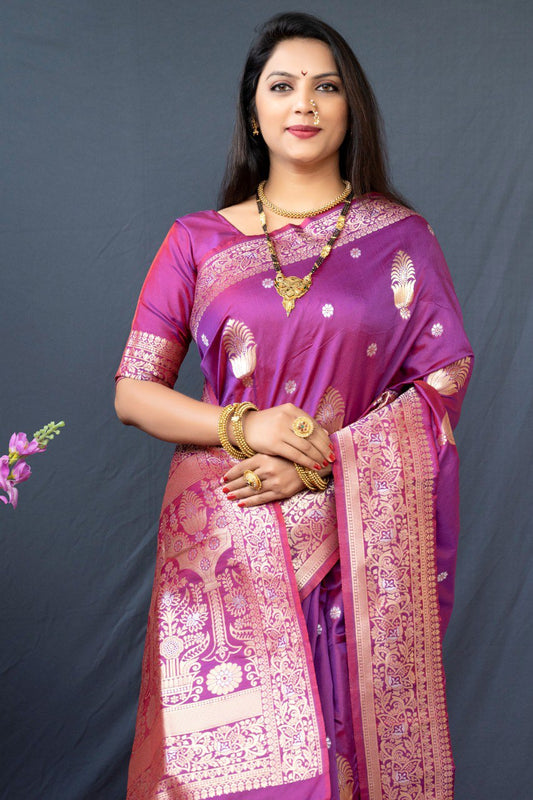 Kanchipuram Pure Silk With gold jari handloom saree
