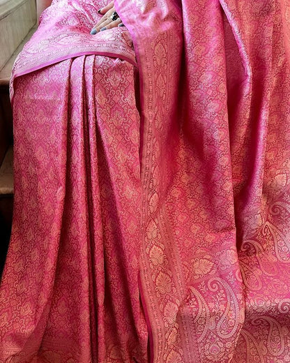 Wedding Wear Traditional Banarasi Soft Silk Saree