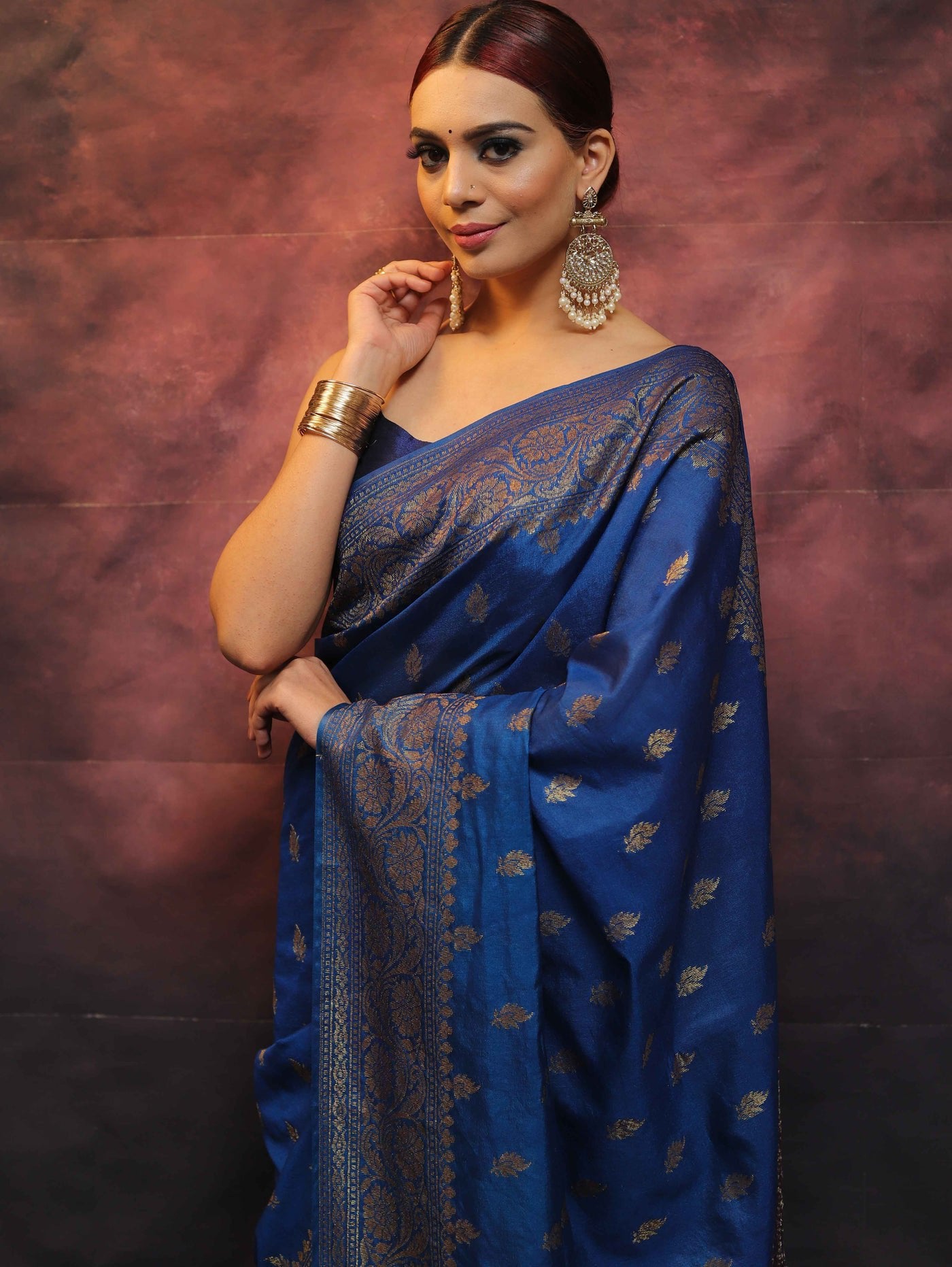 Wedding Wear Traditional Banarasi Soft Silk Saree