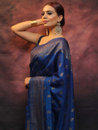 Wedding Wear Traditional Banarasi Soft Silk Saree