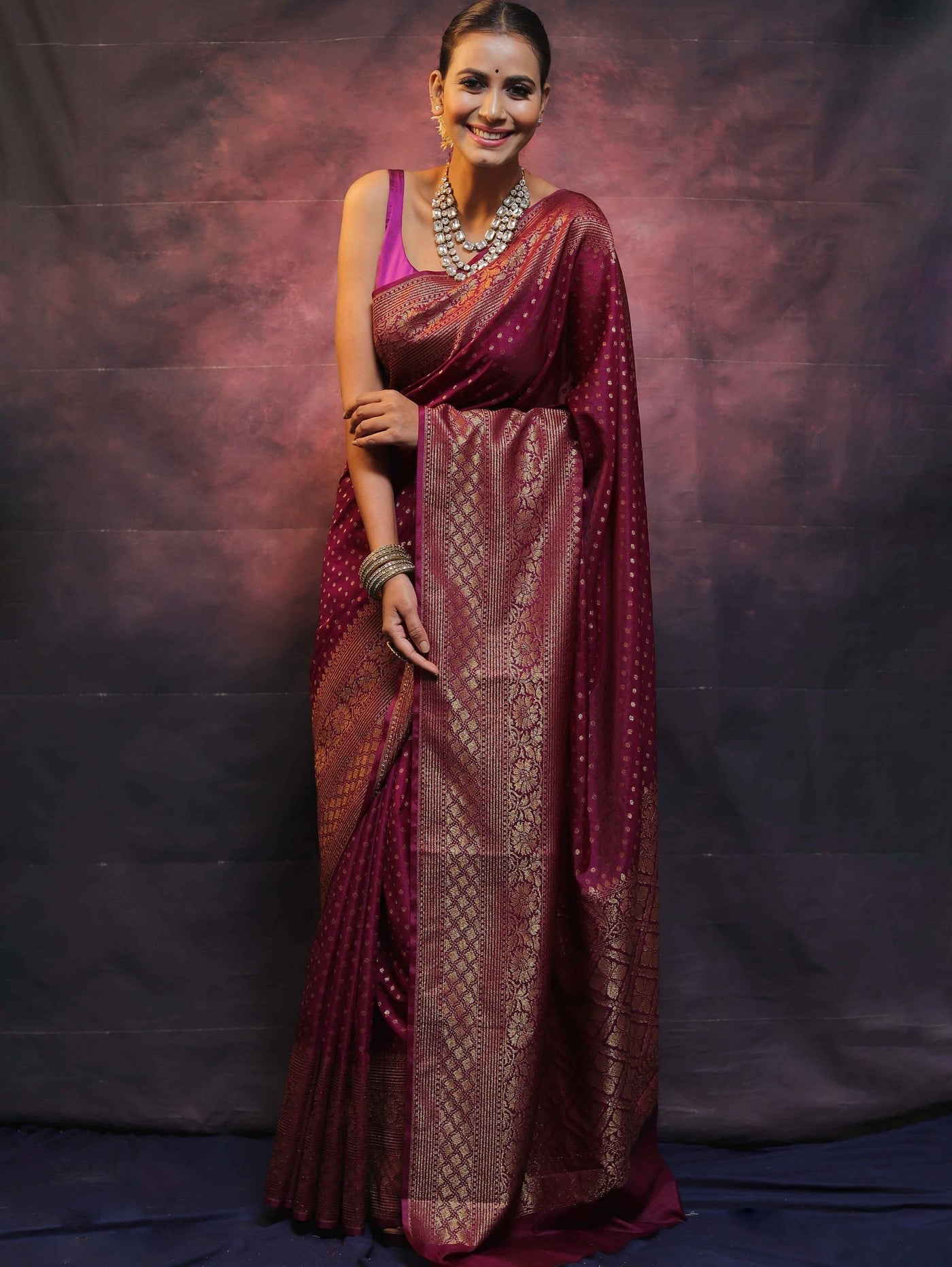 Wedding Wear Traditional Banarasi Soft Silk Saree