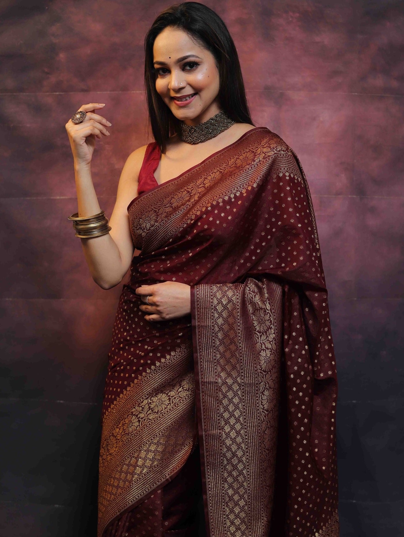 Wedding Wear Traditional Banarasi Soft Silk Saree