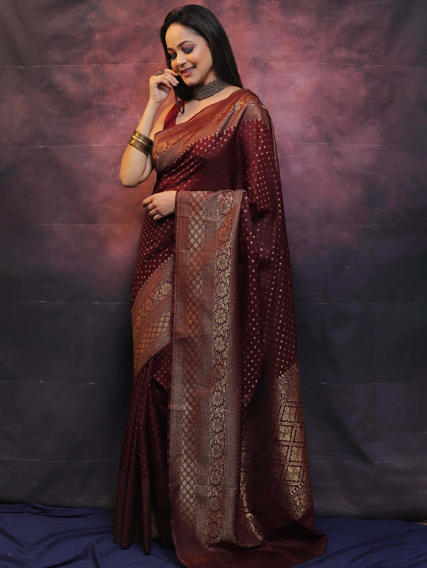 Wedding Wear Traditional Banarasi Soft Silk Saree