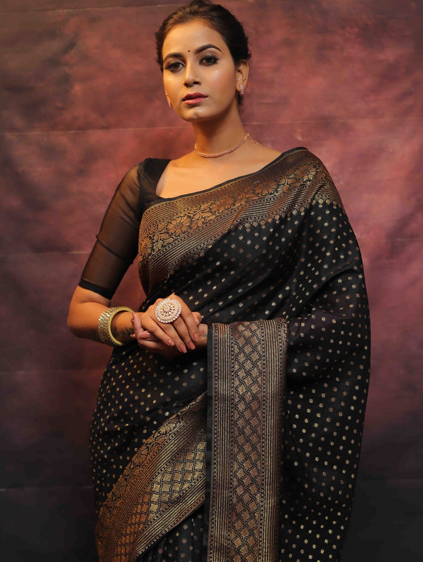 Wedding Wear Traditional Banarasi Soft Silk Saree