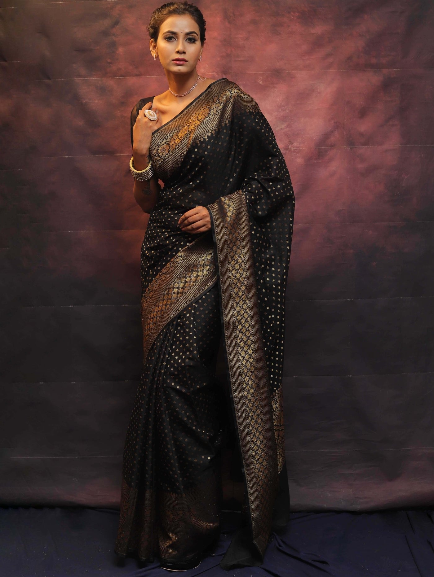 Wedding Wear Traditional Banarasi Soft Silk Saree