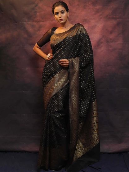 Wedding Wear Traditional Banarasi Soft Silk Saree