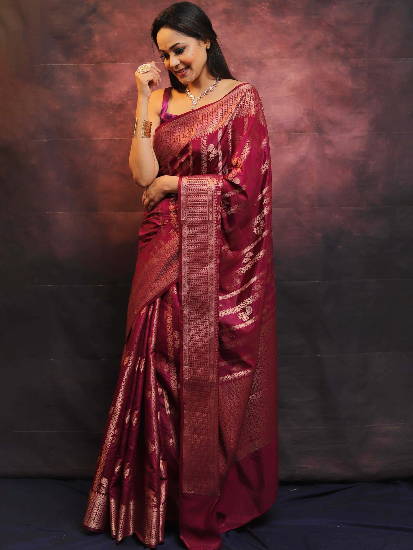 Wedding Wear Traditional Banarasi Soft Silk Saree