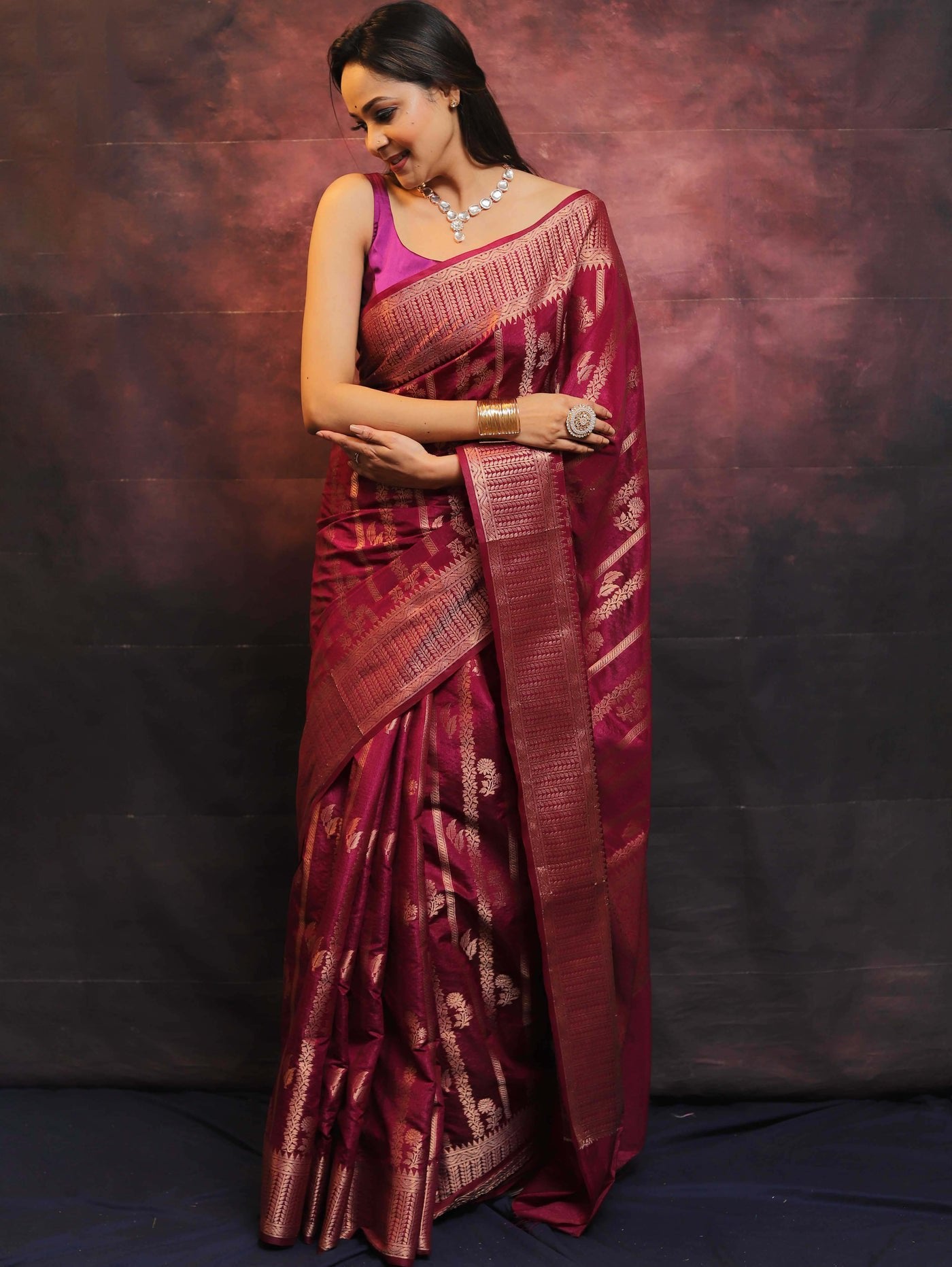 Wedding Wear Traditional Banarasi Soft Silk Saree