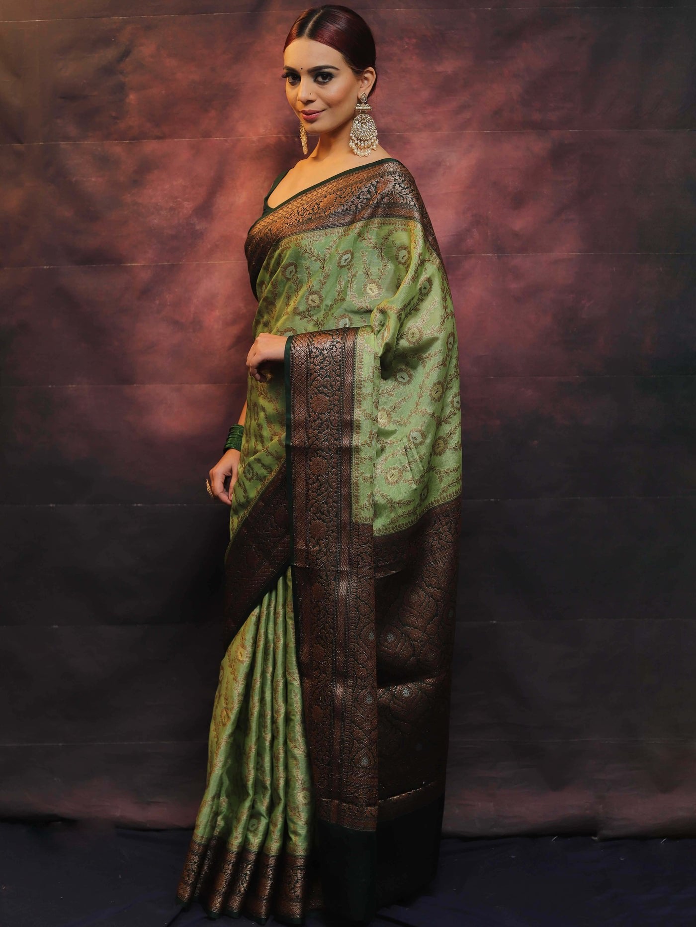 Wedding Wear Traditional Banarasi Soft Silk Saree