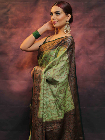 Wedding Wear Traditional Banarasi Soft Silk Saree