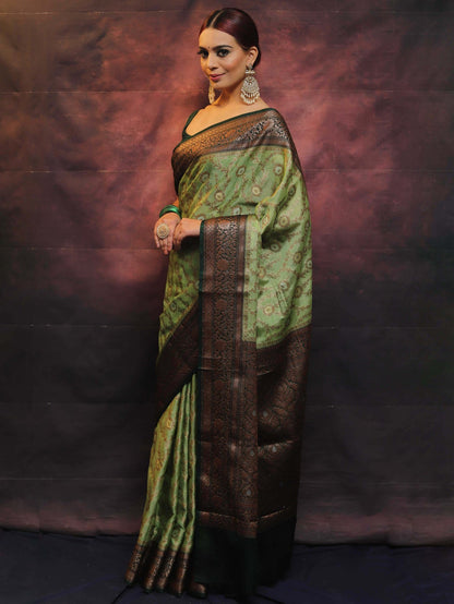 Wedding Wear Traditional Banarasi Soft Silk Saree