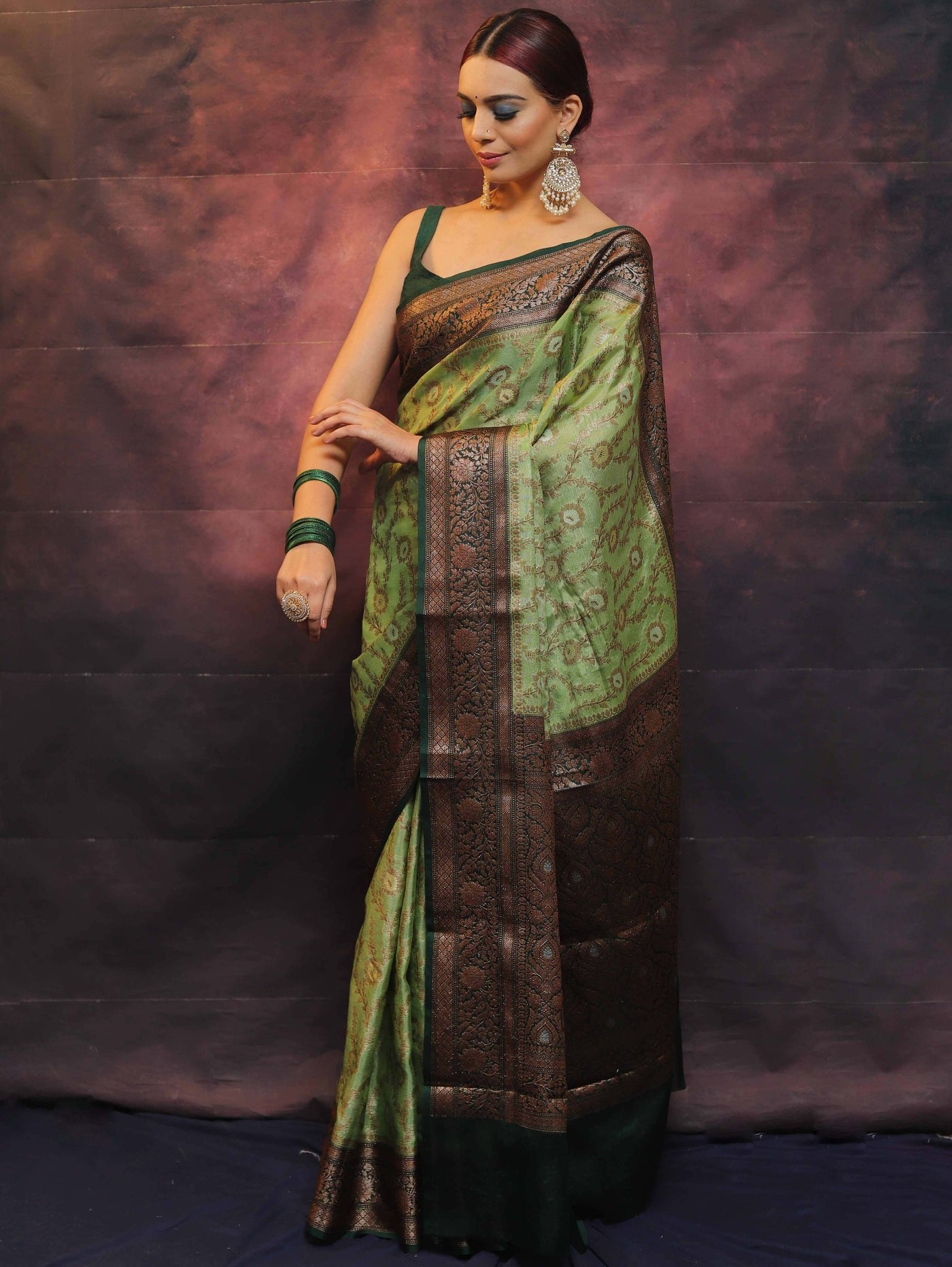 Wedding Wear Traditional Banarasi Soft Silk Saree