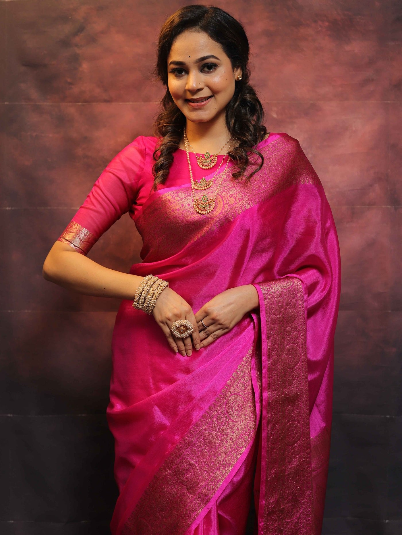 Wedding Wear Traditional Banarasi Soft Silk Saree