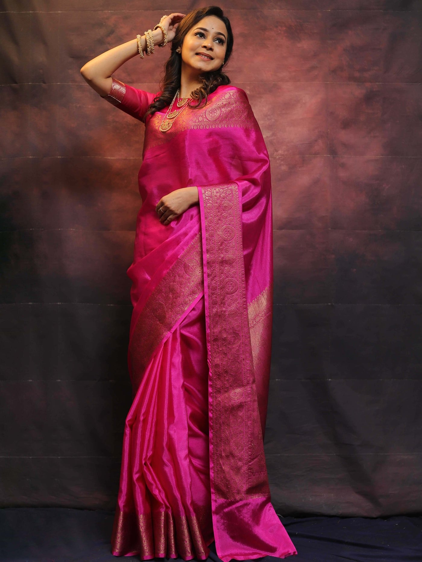 Wedding Wear Traditional Banarasi Soft Silk Saree