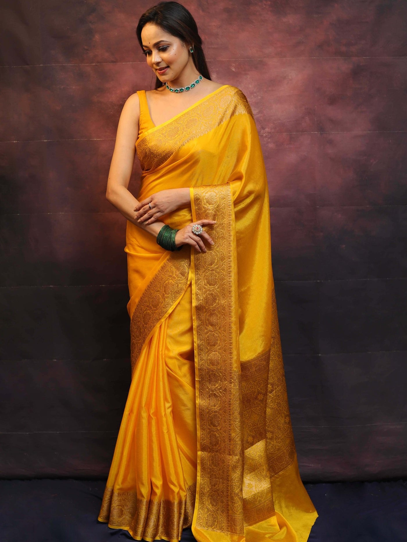 Wedding Wear Traditional Banarasi Soft Silk Saree