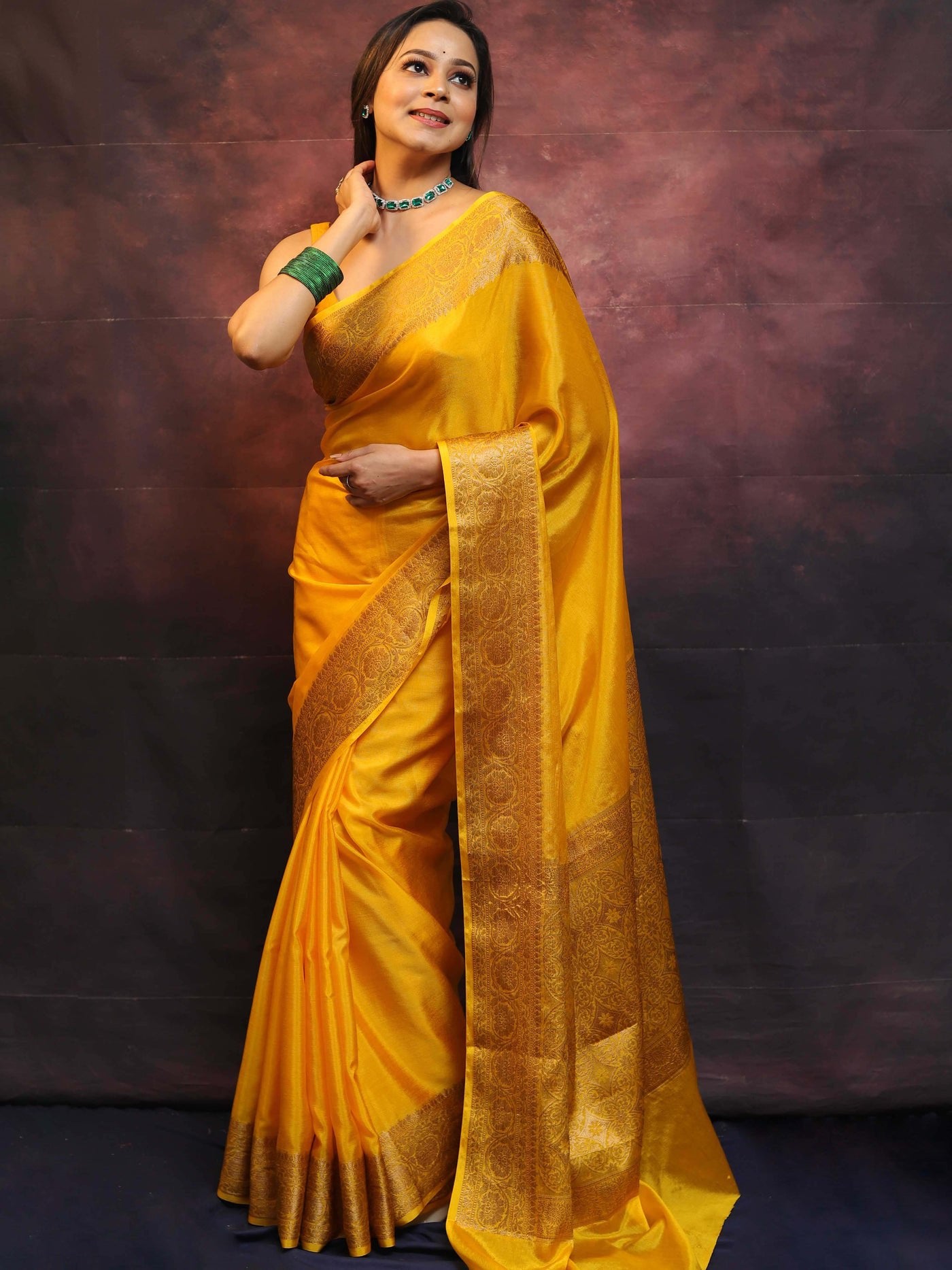 Wedding Wear Traditional Banarasi Soft Silk Saree