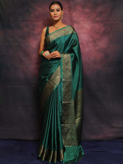 Wedding Wear Traditional Banarasi Soft Silk Saree