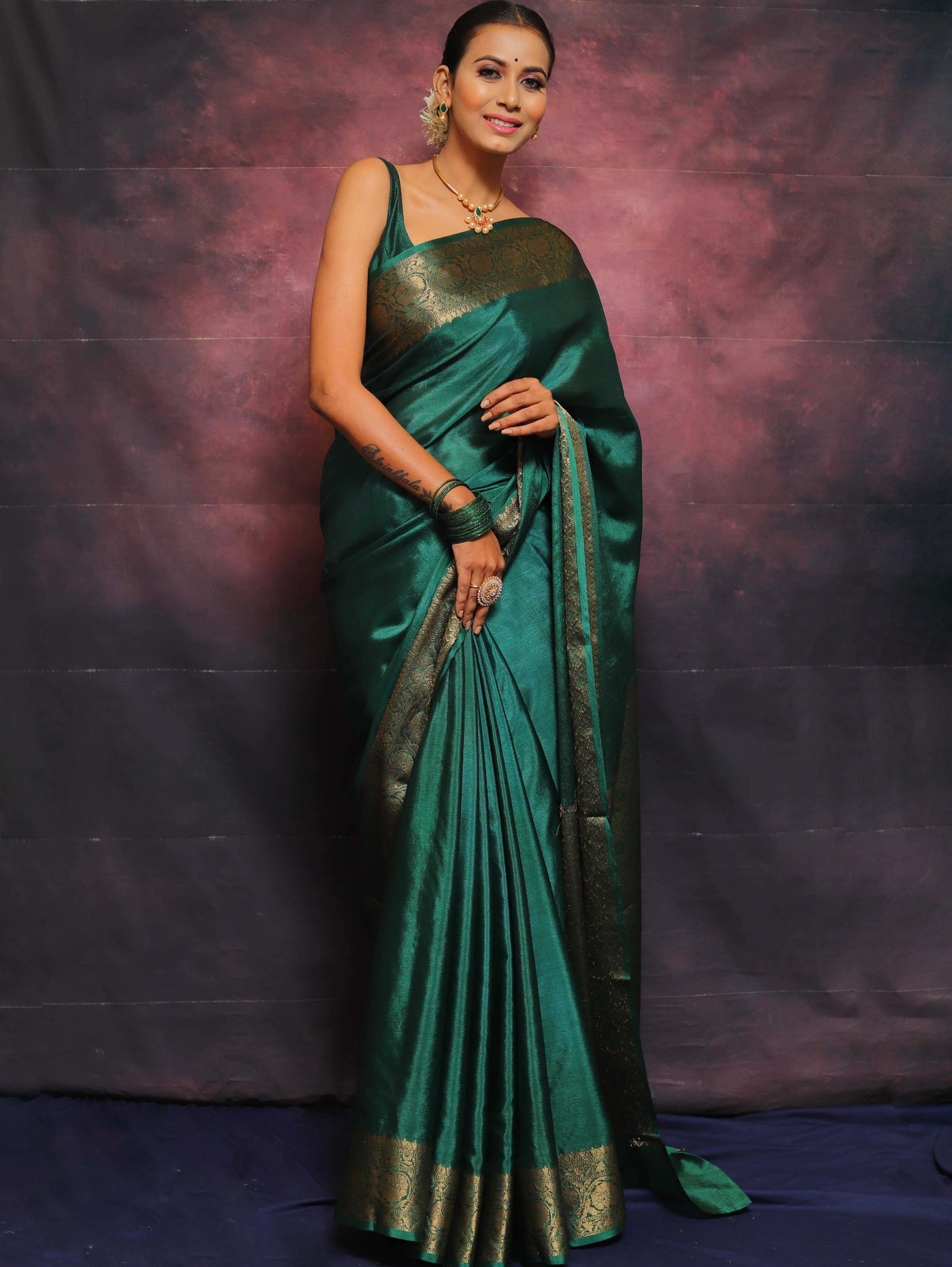 Wedding Wear Traditional Banarasi Soft Silk Saree