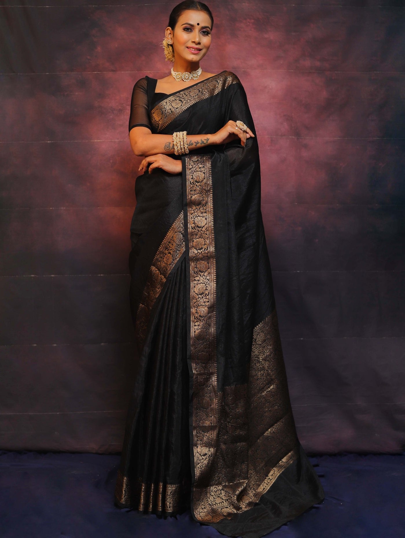 Wedding Wear Traditional Banarasi Soft Silk Saree