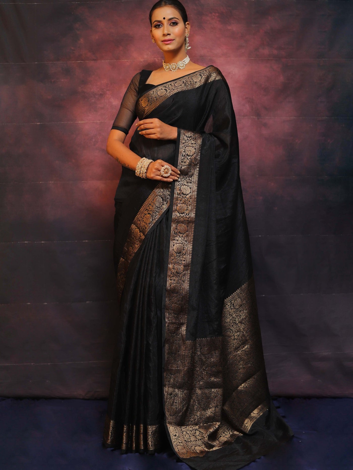 Wedding Wear Traditional Banarasi Soft Silk Saree