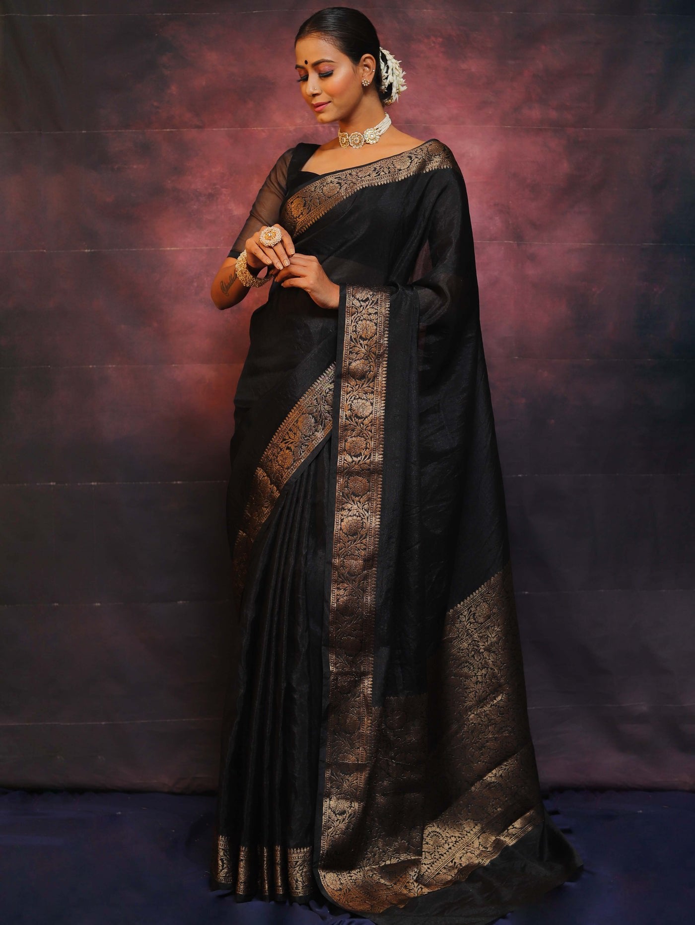 Wedding Wear Traditional Banarasi Soft Silk Saree