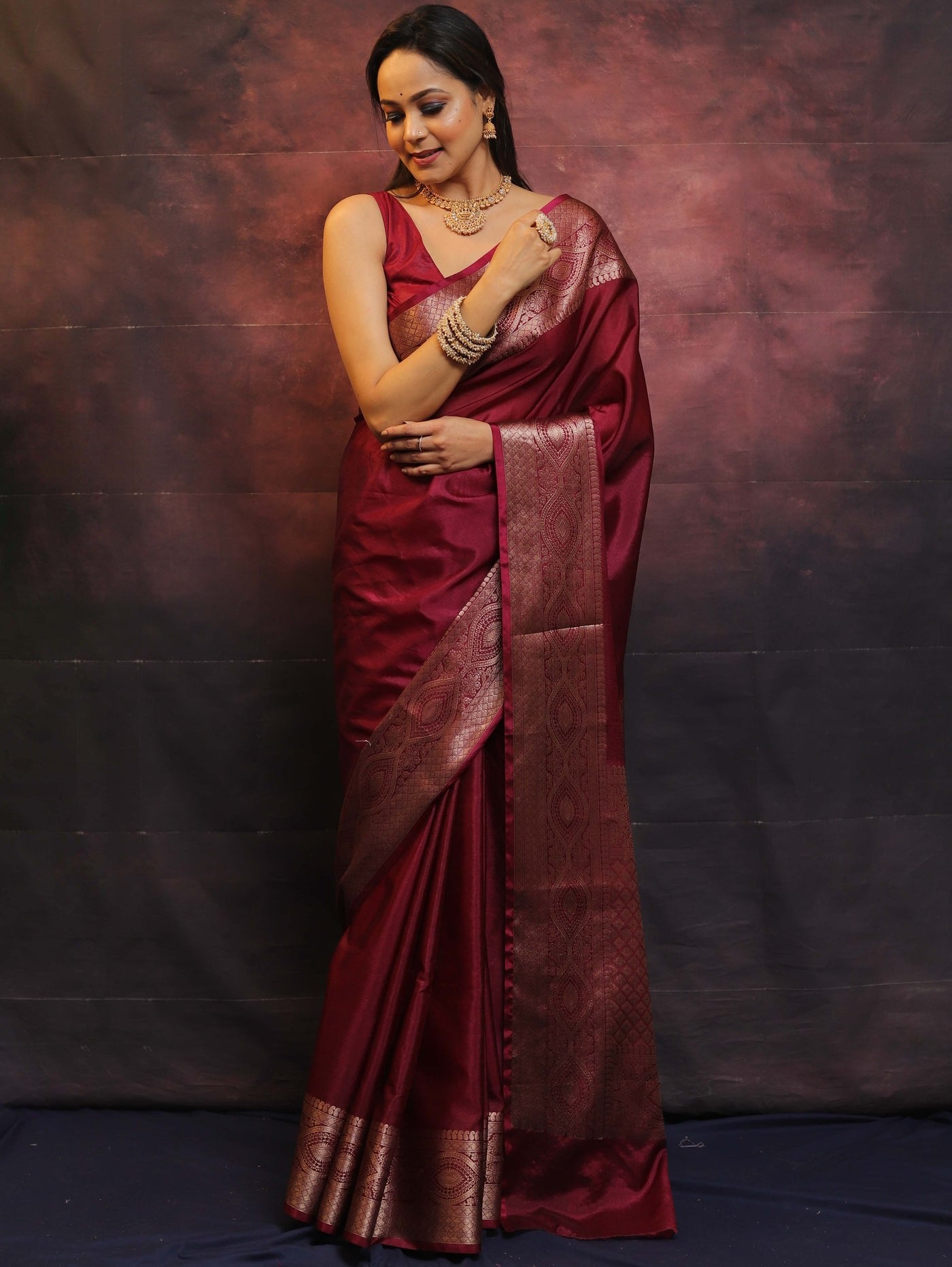 Wedding Wear Traditional Banarasi Soft Silk Saree