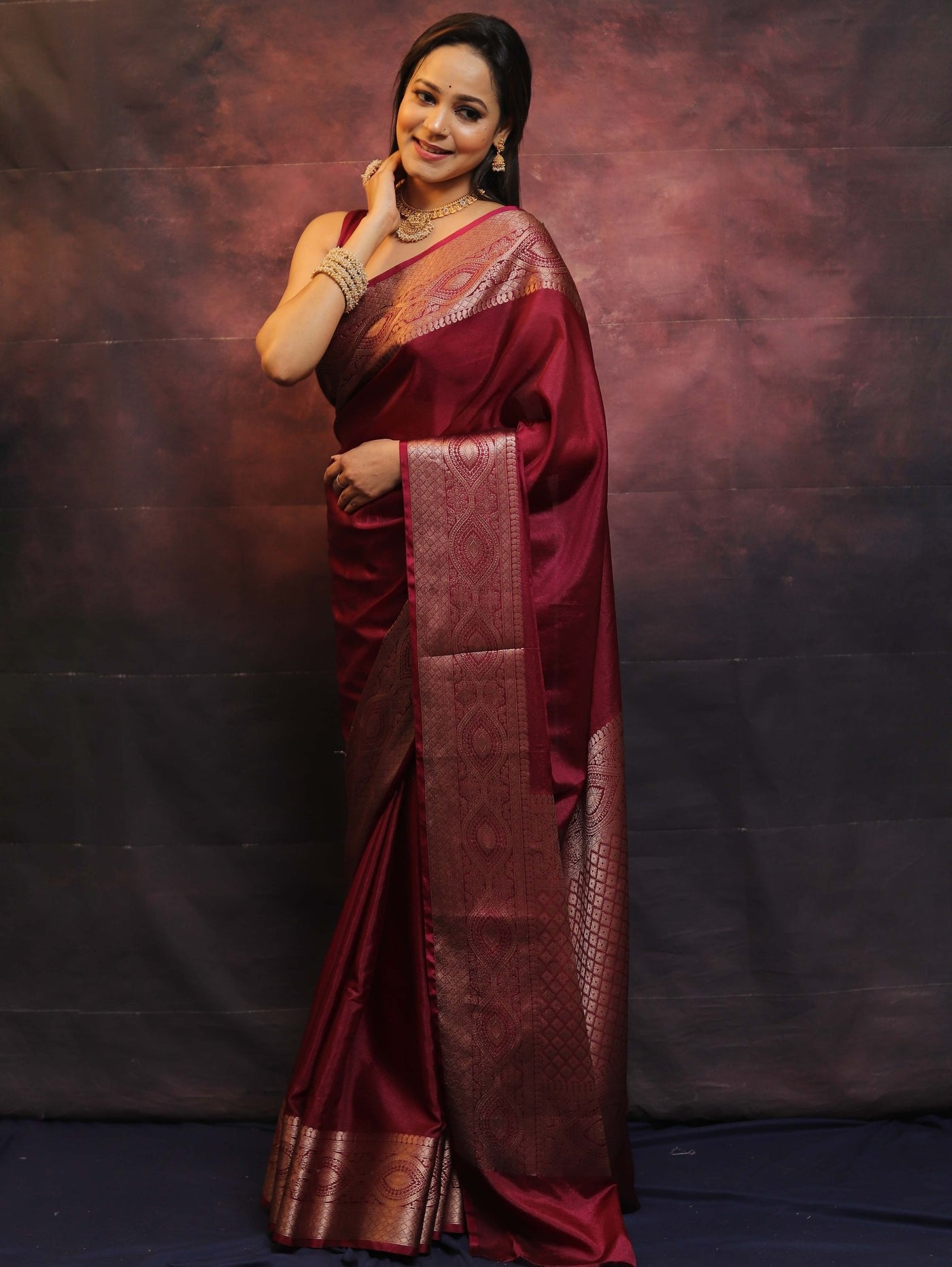 Wedding Wear Traditional Banarasi Soft Silk Saree