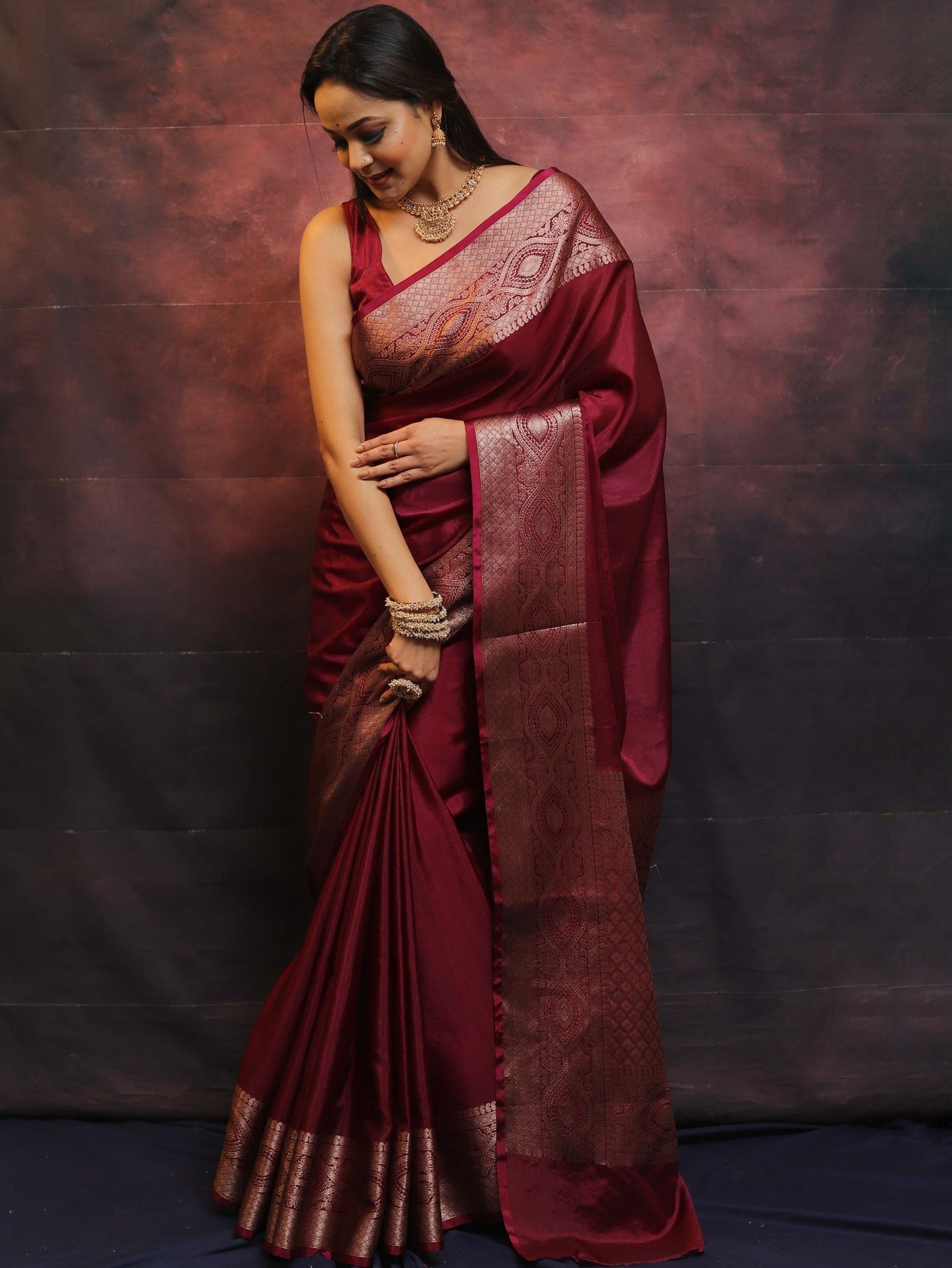 Wedding Wear Traditional Banarasi Soft Silk Saree