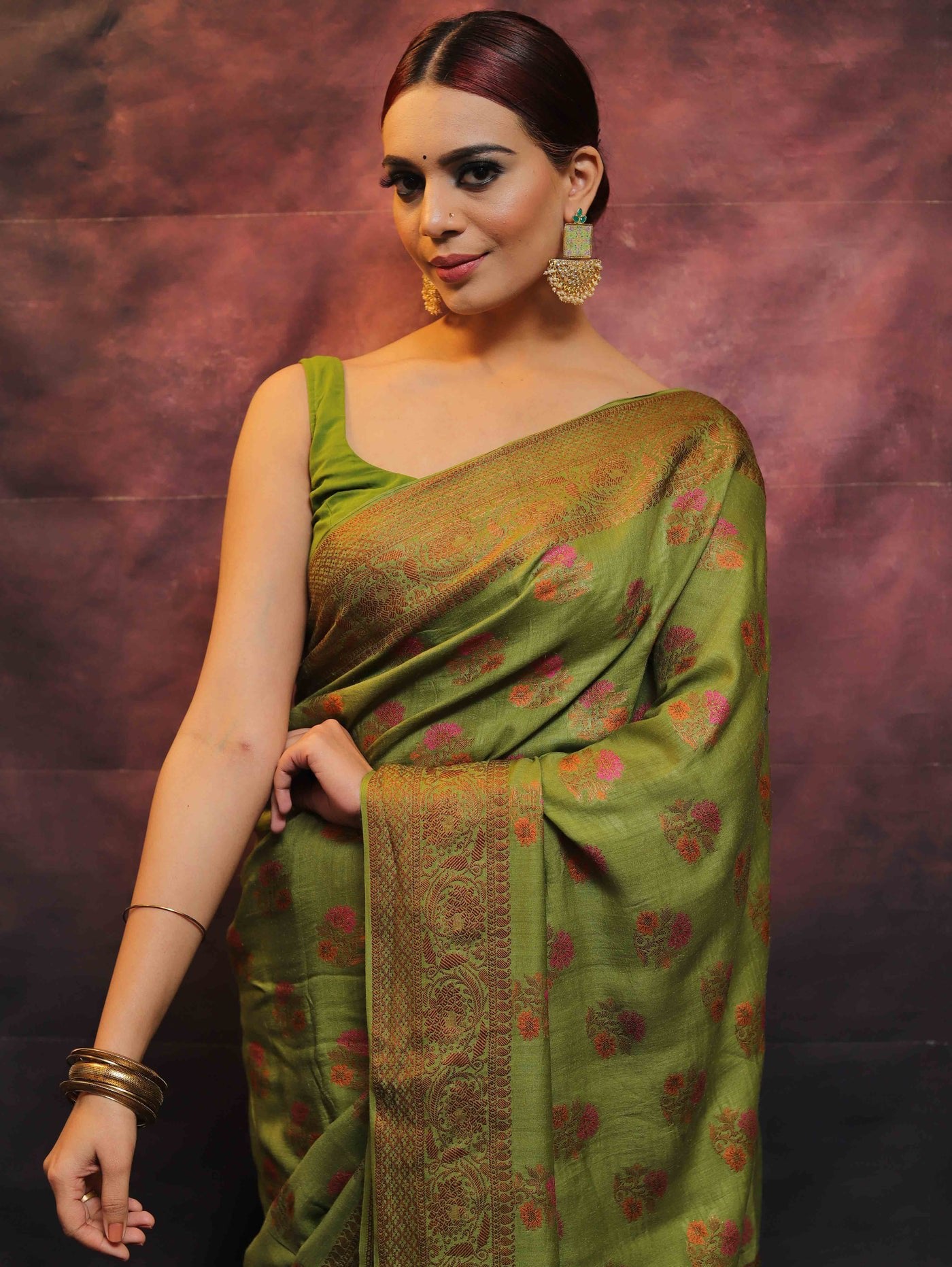 Wedding Wear Traditional Banarasi Soft Silk Saree