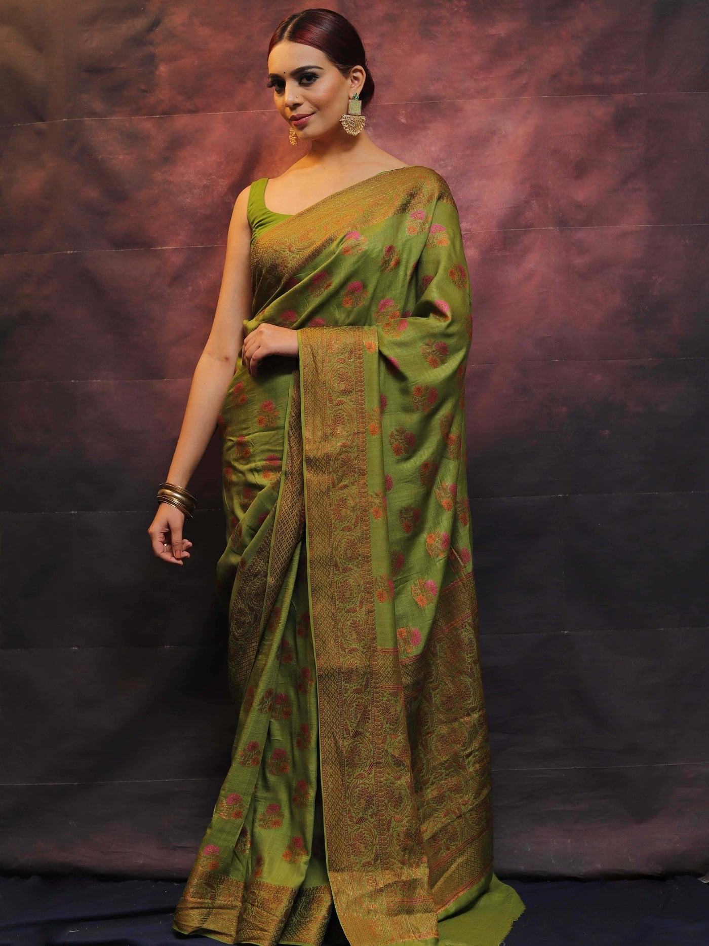 Wedding Wear Traditional Banarasi Soft Silk Saree