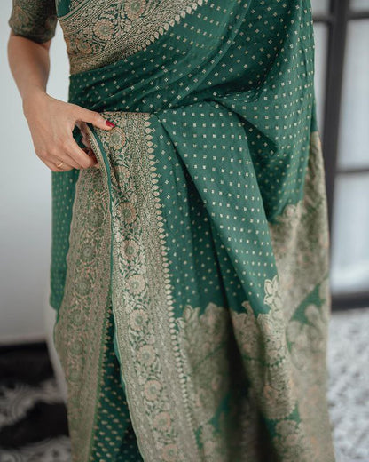 Wedding Wear Traditional Banarasi Soft Silk Saree