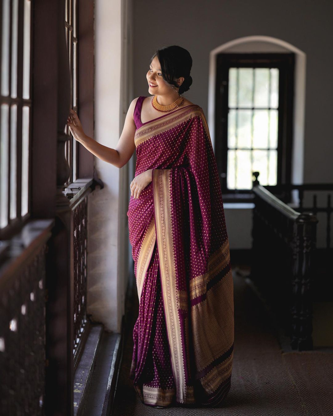 Wedding Wear Traditional Banarasi Soft Silk Saree