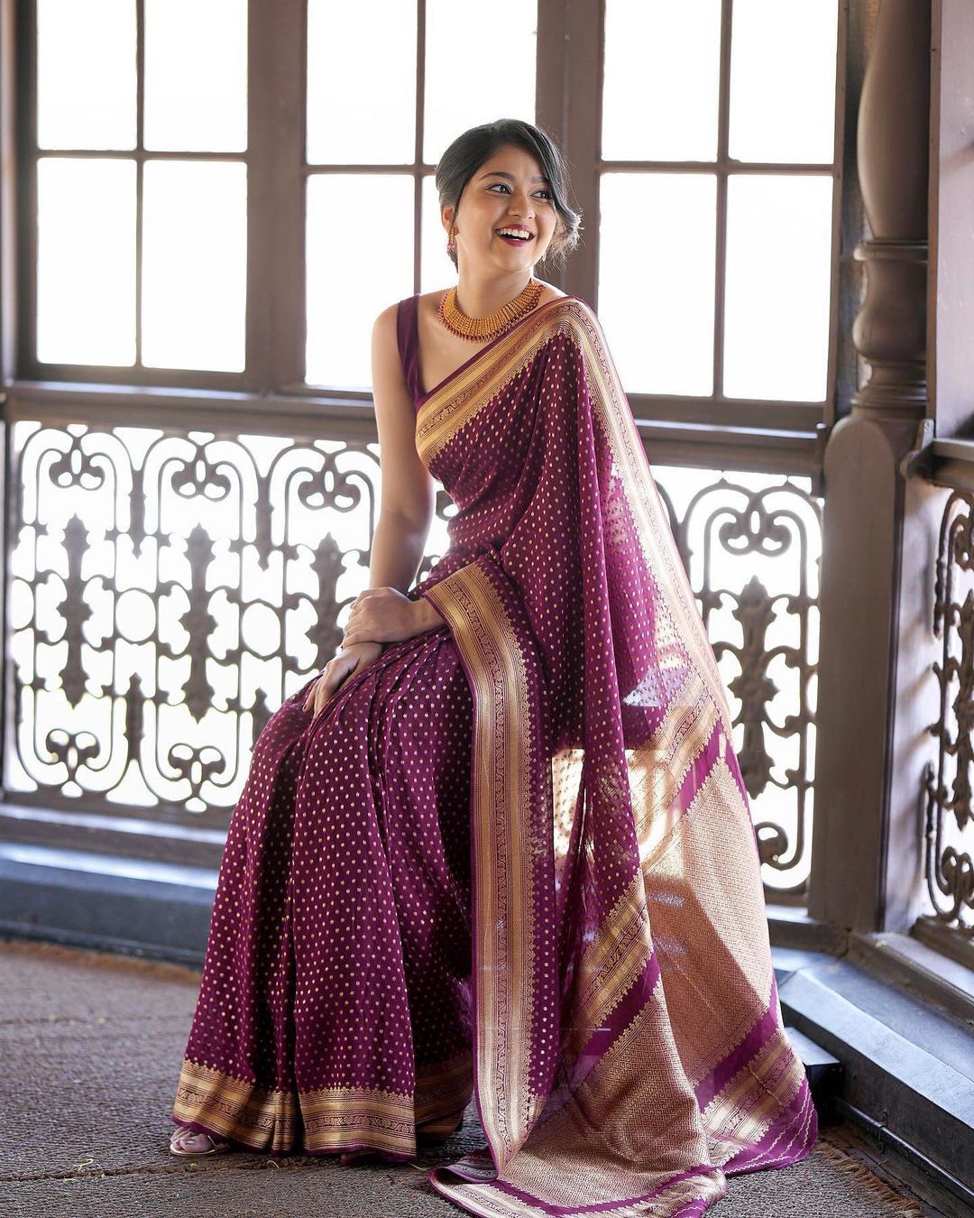 Wedding Wear Traditional Banarasi Soft Silk Saree